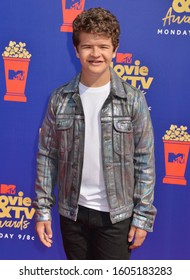 Gaten Matarazzo 049 Attends The 2019 MTV Movie And TV Awards At Barker Hangar On June 15, 2019 In Santa Monica, California