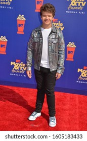 Gaten Matarazzo 050 Attends The 2019 MTV Movie And TV Awards At Barker Hangar On June 15, 2019 In Santa Monica, California