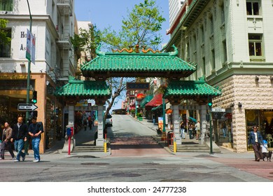 Gates to Chinatown in San Francisco