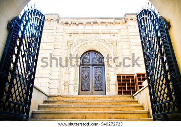 Gates Heaven Concept Doors Heaven Hell Stock Photo Edit Now