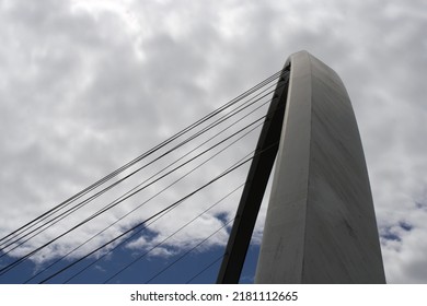 Gateshead Millennium Bridge in the United Kingdom