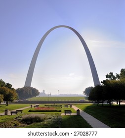 Gateway Arch In St. Louis, Missouri