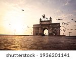 Gateway of India, Mumbai Maharashtra monument landmark famous place  magnificent view without people sunset