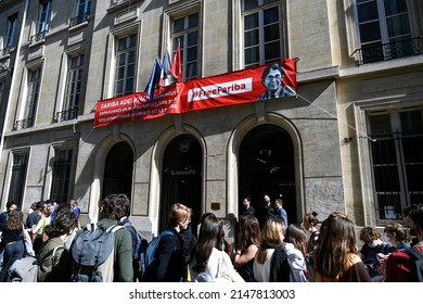 Gateway To Sciences Po University In Paris, France On April 14, 2022.