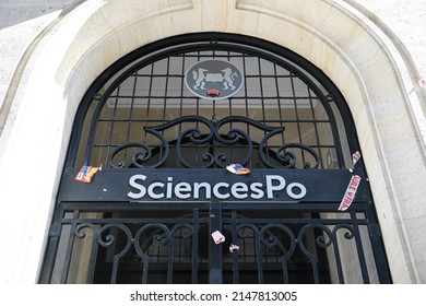 Gateway To Sciences Po University In Paris, France On April 14, 2022.