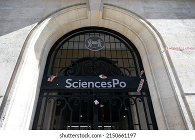 Gateway To Sciences Po University In Paris, France On April 14, 2022.