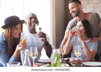 6,544 Four friends eating Images, Stock Photos & Vectors | Shutterstock