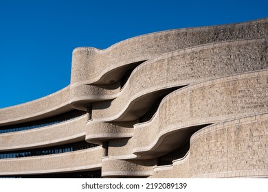 Gatineau, Canada - July 2022 : View Of The Canadian Museum Of History Designed By Douglas Cardinal