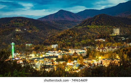 Gatlinburg Cityscape