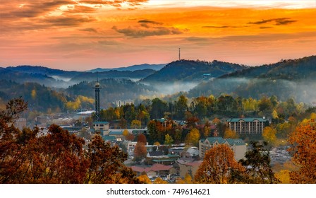 Gatlinburg Cityscape