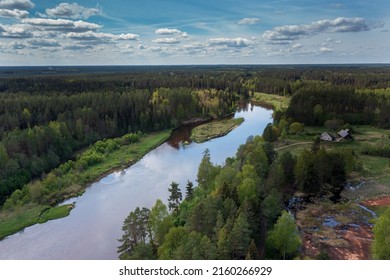 Gauja Fluss in Nordletten.