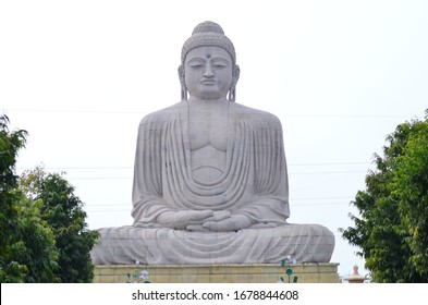 Gautam Buddha Hug Statue Located In Bodh Gaya Bihar.