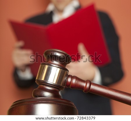 Gavel & male judge