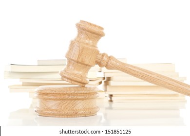 Gavel And Some Codes Of Law