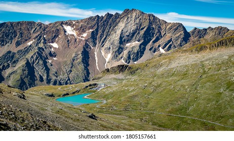 Gavia Pass With Lago Bianco