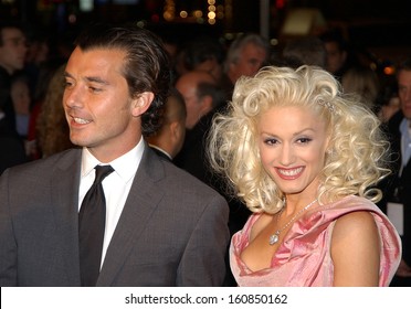 Gavin Rossdale And Gwen Stefani At The Premiere Of THE AVIATOR, Los Angeles, CA, December 1, 2004