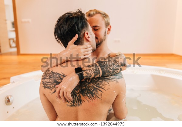 pictures of gay men couple in the shower