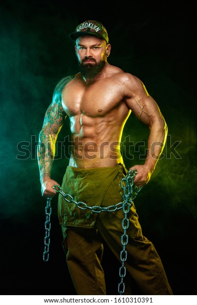 Gay Streptizer Naked Torso Muscular Fitness Stock Photo Shutterstock