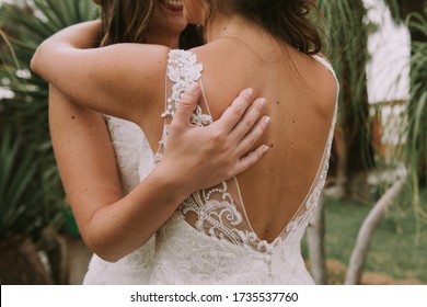 Gay Wedding, Two Young Brides