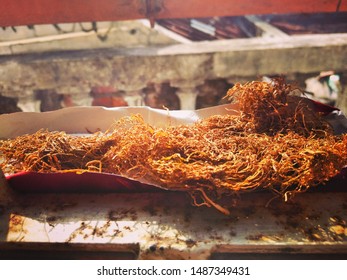 Gayo Tobaccos From Aceh, Sumatra Is Traditionally Sold To The Kretek Market In Yogyakarta, Indonesia. August 25, 2019