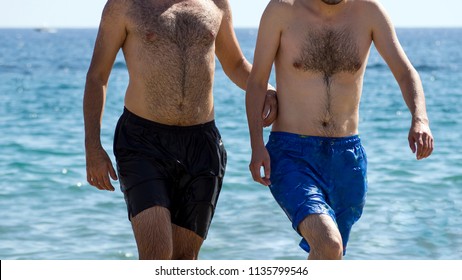 Horny hairy gay men