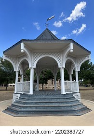 Gazebo In Albany Texas Near The Shackelford County Courthouse