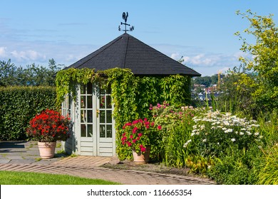 Gazebo In Botanical Garden, Oslo