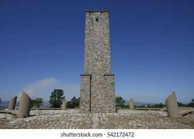 Gazimestan monument, Kosovo