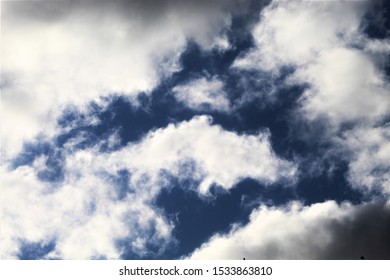 Gazing up at the clouds