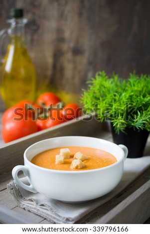 Pumpkin soup Food