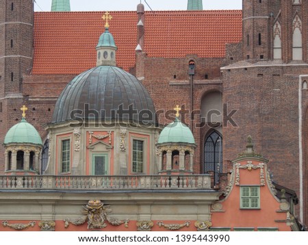 Similar – Image, Stock Photo Seabridge at the Baltic Sea coast in Rerik