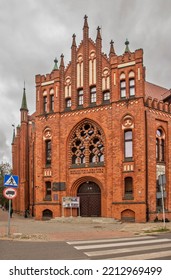 GDANSK. POLAND. 14 SEPTEMBER 2022 : Library Of Polish Academy Of Sciences In Gdansk. Poland