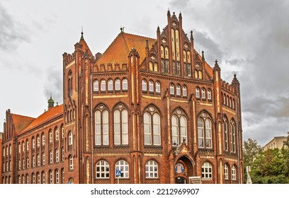 GDANSK. POLAND. 14 SEPTEMBER 2022 : I General Education Lyceum Of Nicolaus Copernicus In Gdansk. Poland