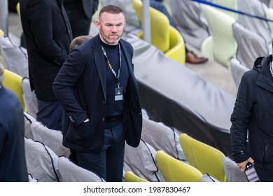 GDANSK, POLAND - 26 MAY, 2021: UEFA Europa League Final, Villarreal CF - Manchester United, O.p: Wayne Rooney