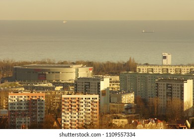 Gdansk / Poland - December 26, 2014: Ergo Arena In Gdansk