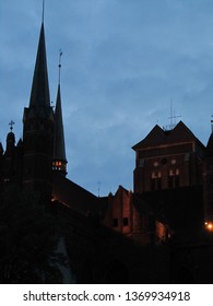 Gdansk, Poland - July 2014 : Historical center in summertime