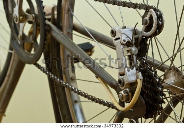 Gear Changing Mechanism On Rear Wheel Stock Photo (edit Now) 34973332