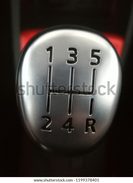 Gear shift knob of a\
car