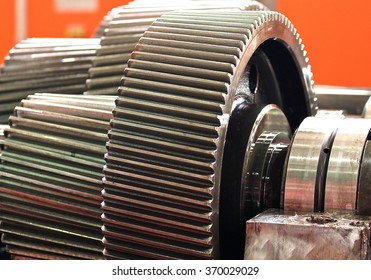 The Gear Train In The Gear Rolling Mill