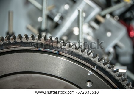 Similar – Cogs, Gears and Wheels Inside Truck Diesel Engine