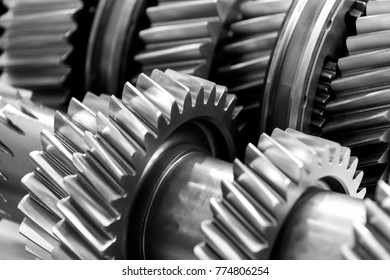 Automobile Car Gearbox Toothed Wheels Inside Stock Photo (edit Now 