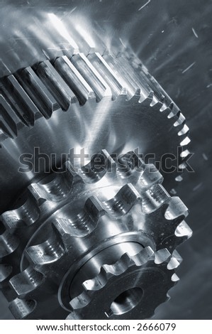 Similar – Cogs, Gears and Wheels Inside Truck Diesel Engine