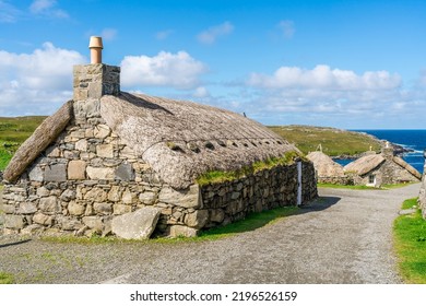 Gearrannan Black House Village, Dun Carloway, Isle Of Lewis, Scotland