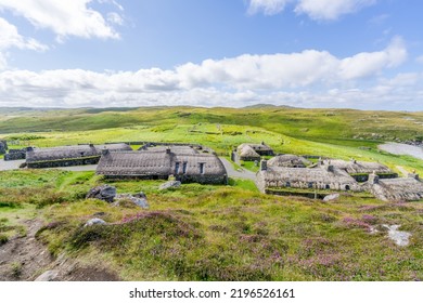 Gearrannan Black House Village, Dun Carloway, Isle Of Lewis, Scotland