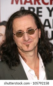 Geddy Lee At The Los Angeles Premiere Of 'I Love You, Man'. Mann's Village Theater, Westwood, CA. 03-17-09