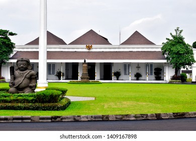 Gedung Agung President Palace Yogyakarta Indonesia Stock Photo ...