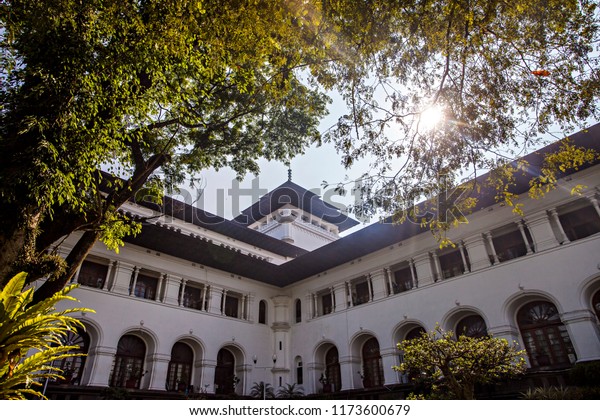 Gedung Sate Famous Landmark Bandung City Stock Photo Edit Now 1173600679