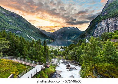 Geiranger Fjord,Norway