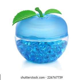 Gel Fragrance Air Freshener Isolated On White