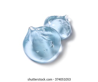 Gel isolated on white